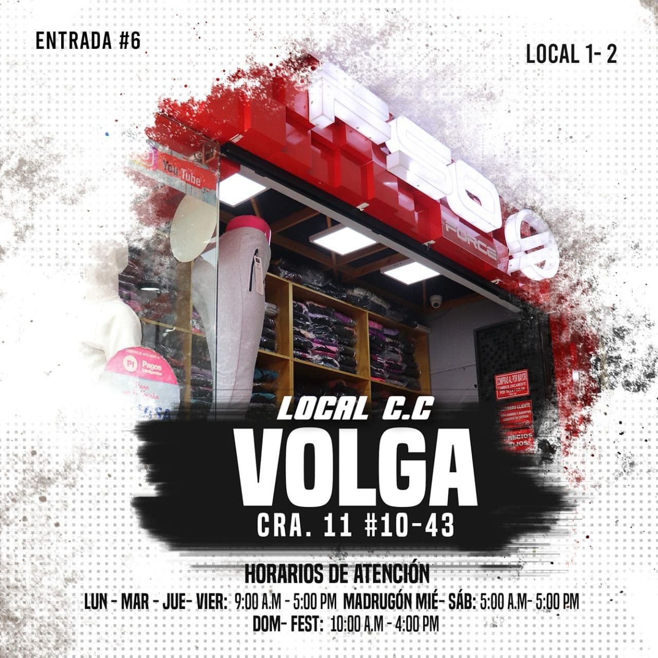 Fachada de C.C. Volga